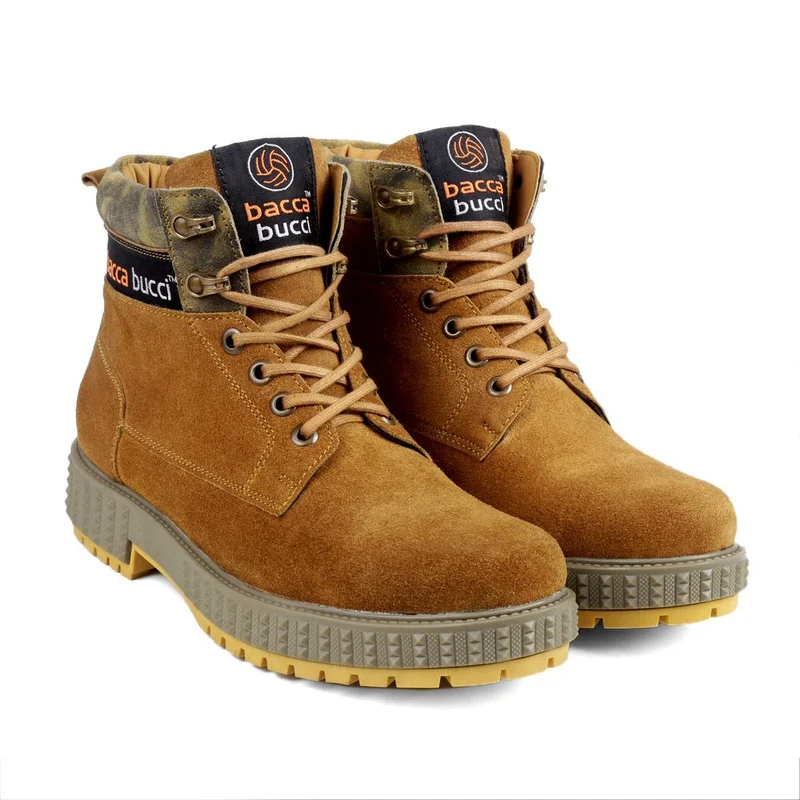 Bacca Bucci Tan URBAN Boots for Men for Men | Best Price UAE